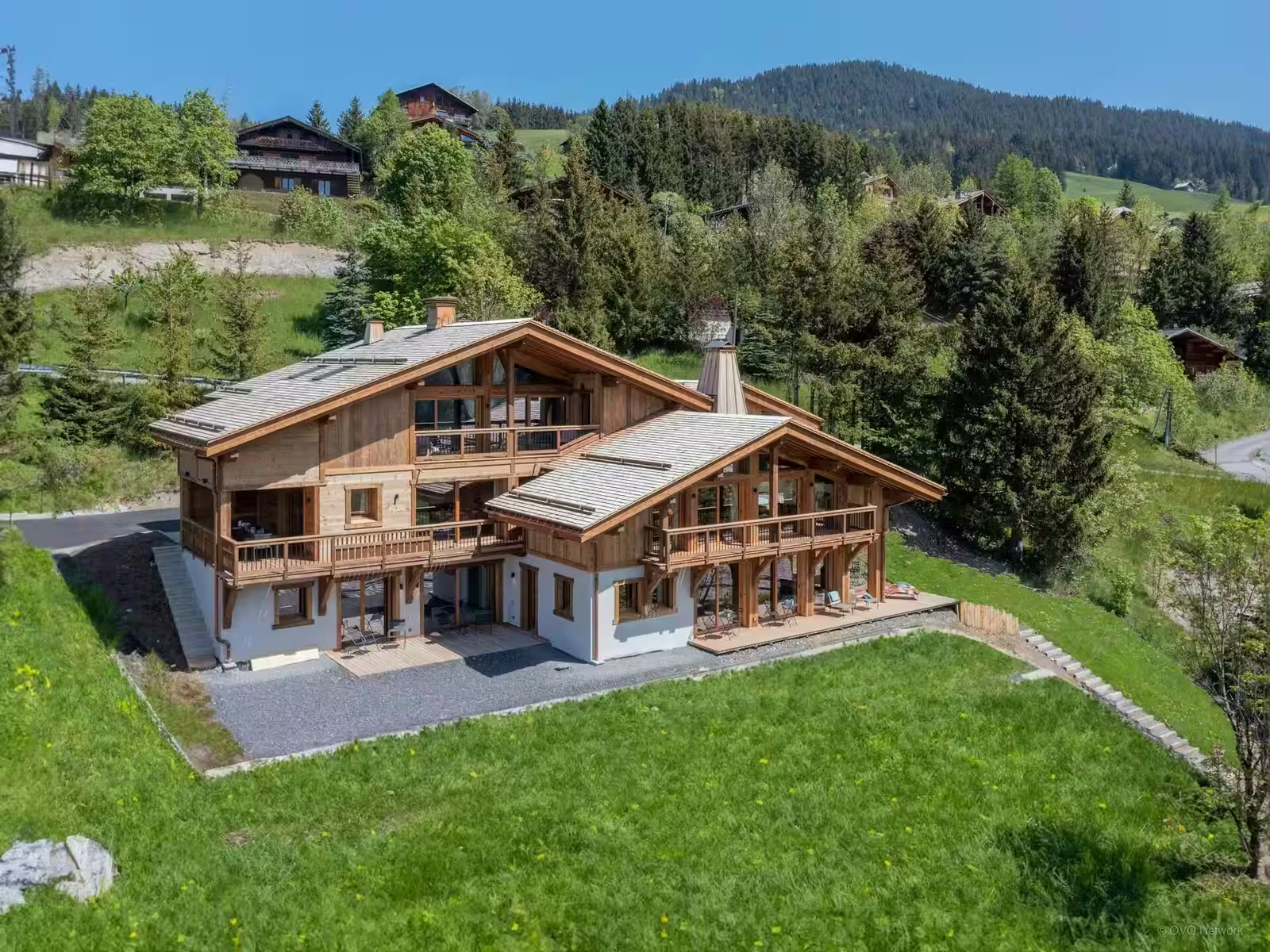 Intérieur chalet d'exception Aravis